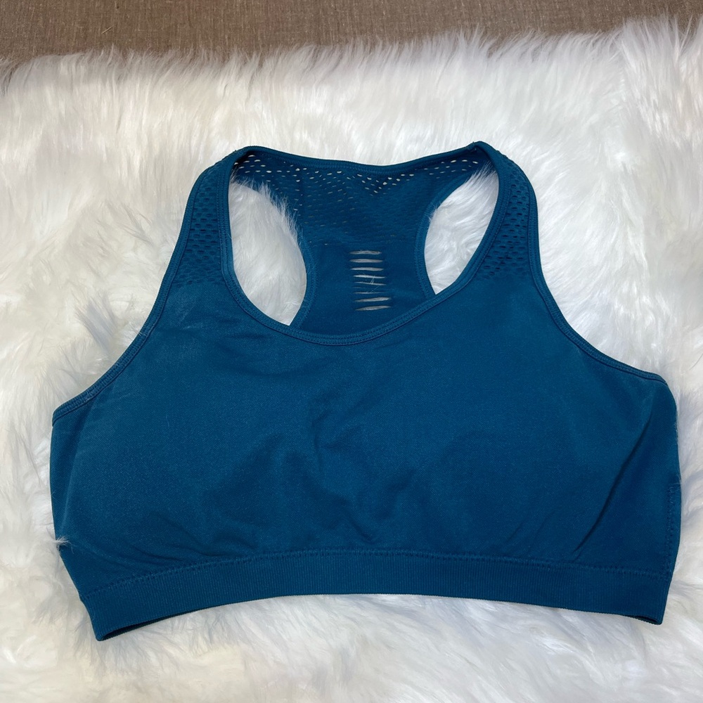 Teal Sports Bra